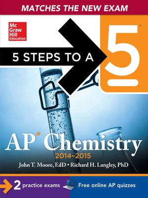 cover image of 5 Steps to a 5 AP Chemistry, 2014-2015 Edition